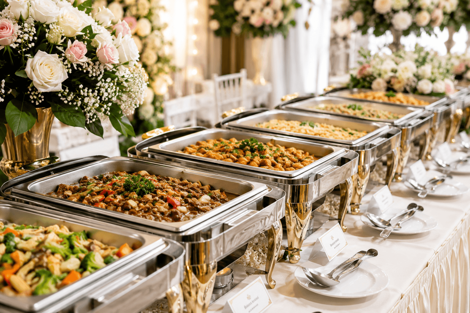 10 Tips Memilih Catering Wedding agar Hari Pernikahan Berkesan